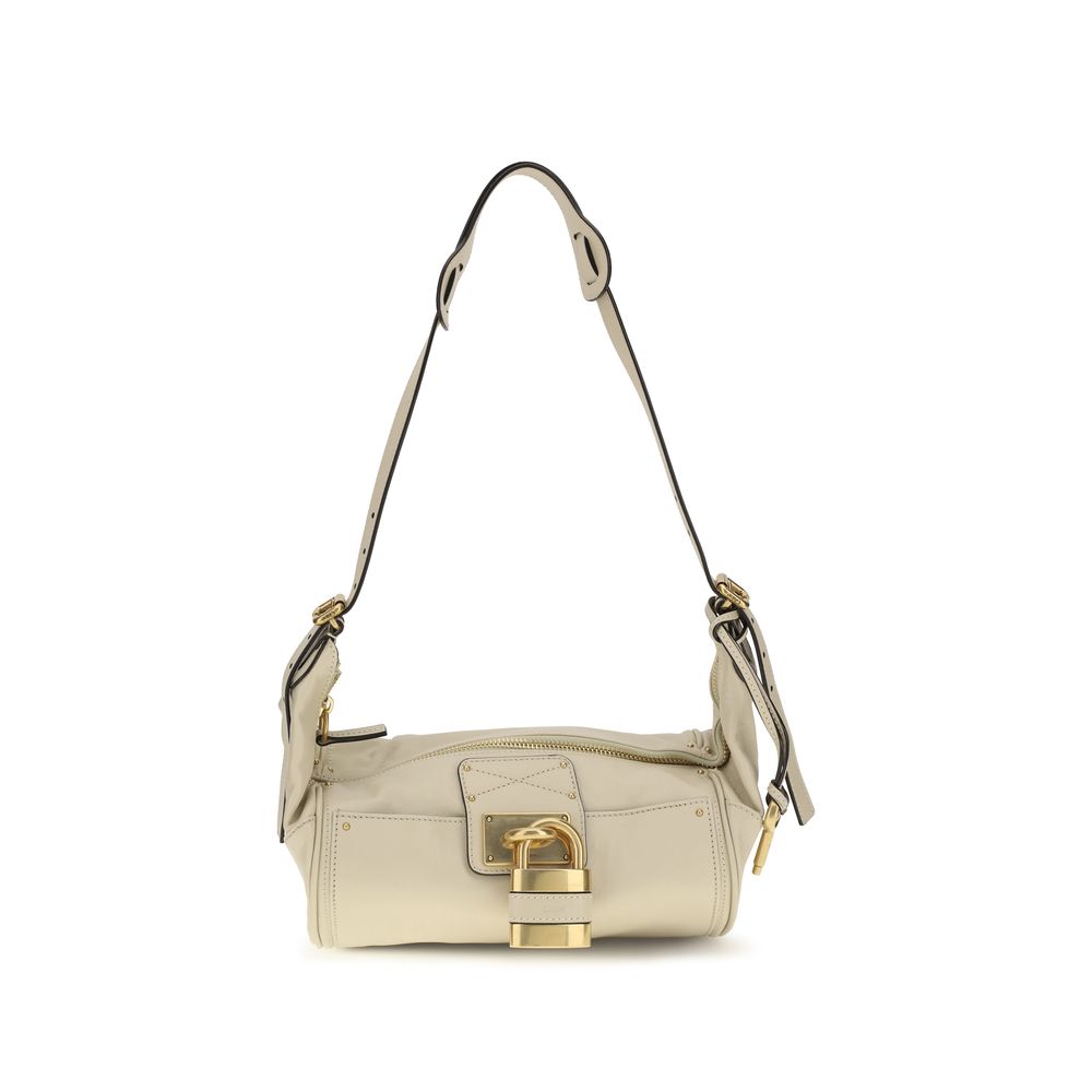 Chloé Beige Calf Leather Bos Taurus Shoulder Bag