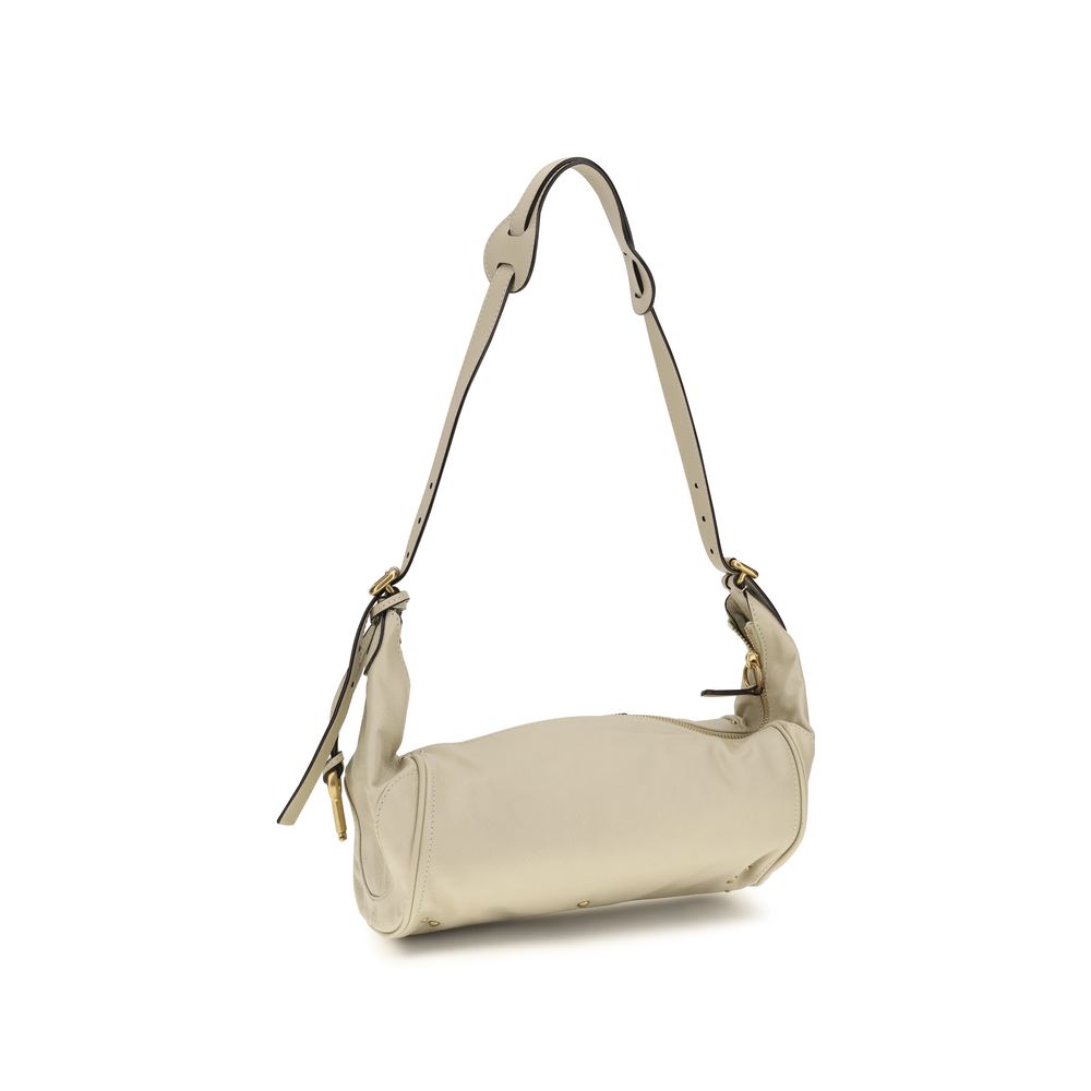 Chloé Beige Calf Leather Bos Taurus Shoulder Bag