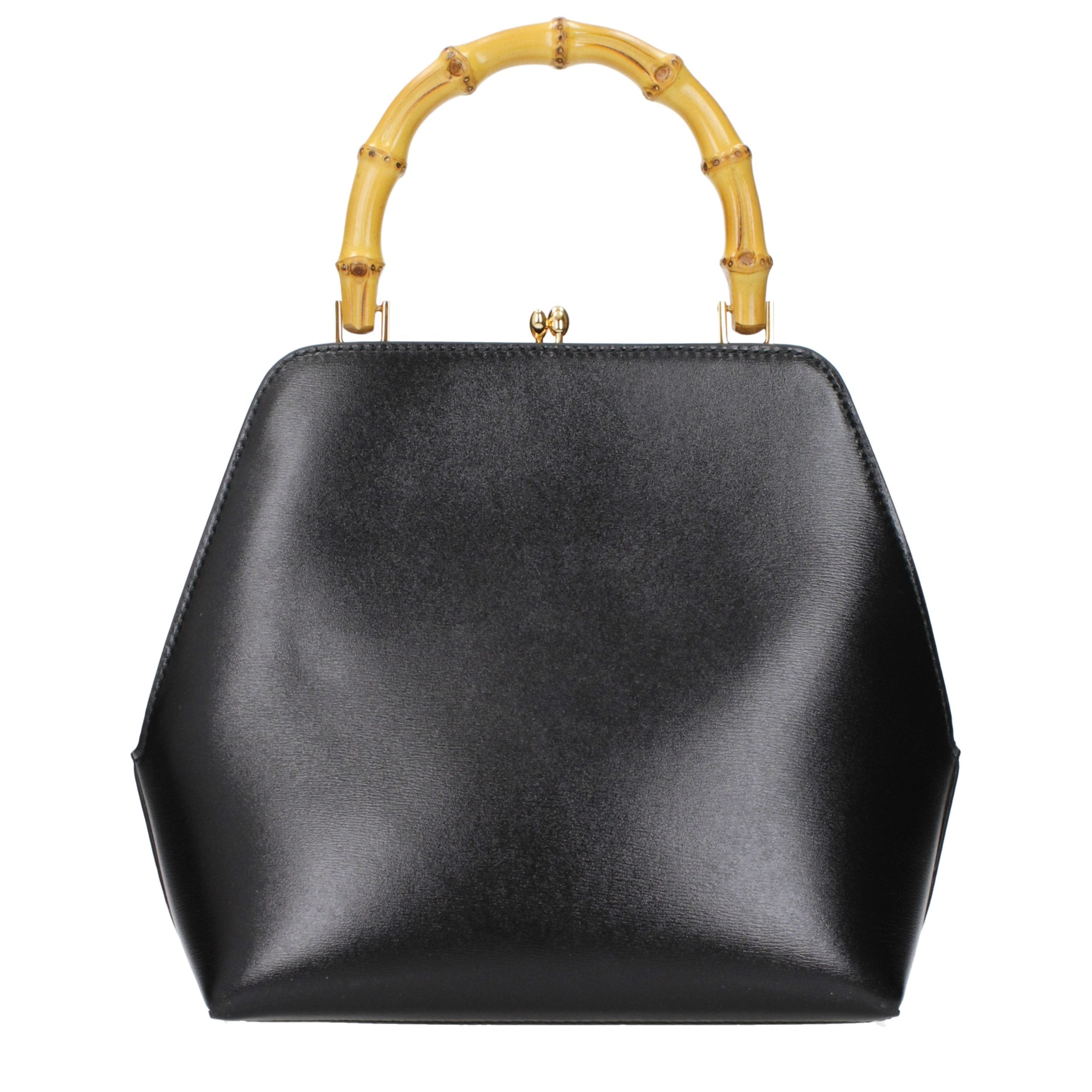 Jil Sander Black Leather Handbag
