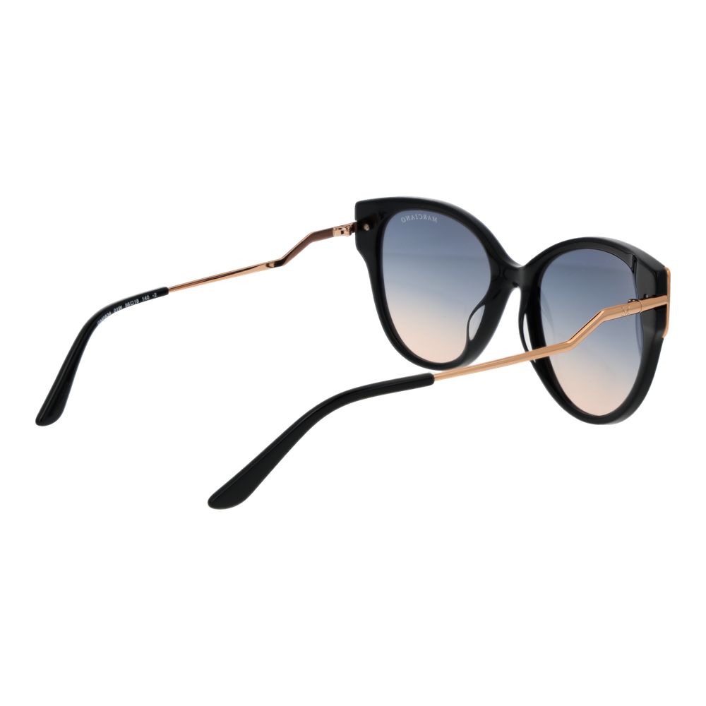 Marciano by Guess Black Acetate Sunglasses