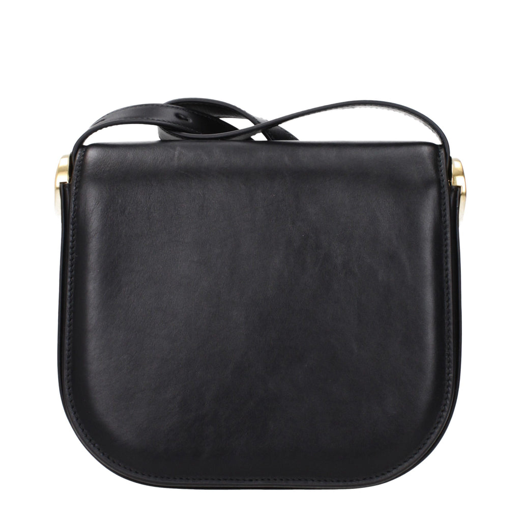 Jil Sander Black Leather Crossbody Bag