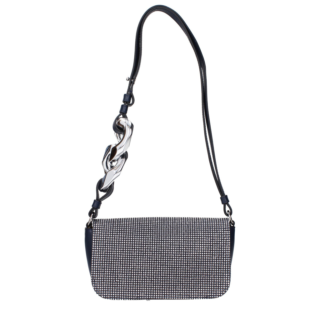 Jw Anderson Blue Fabric Shoulder Bags