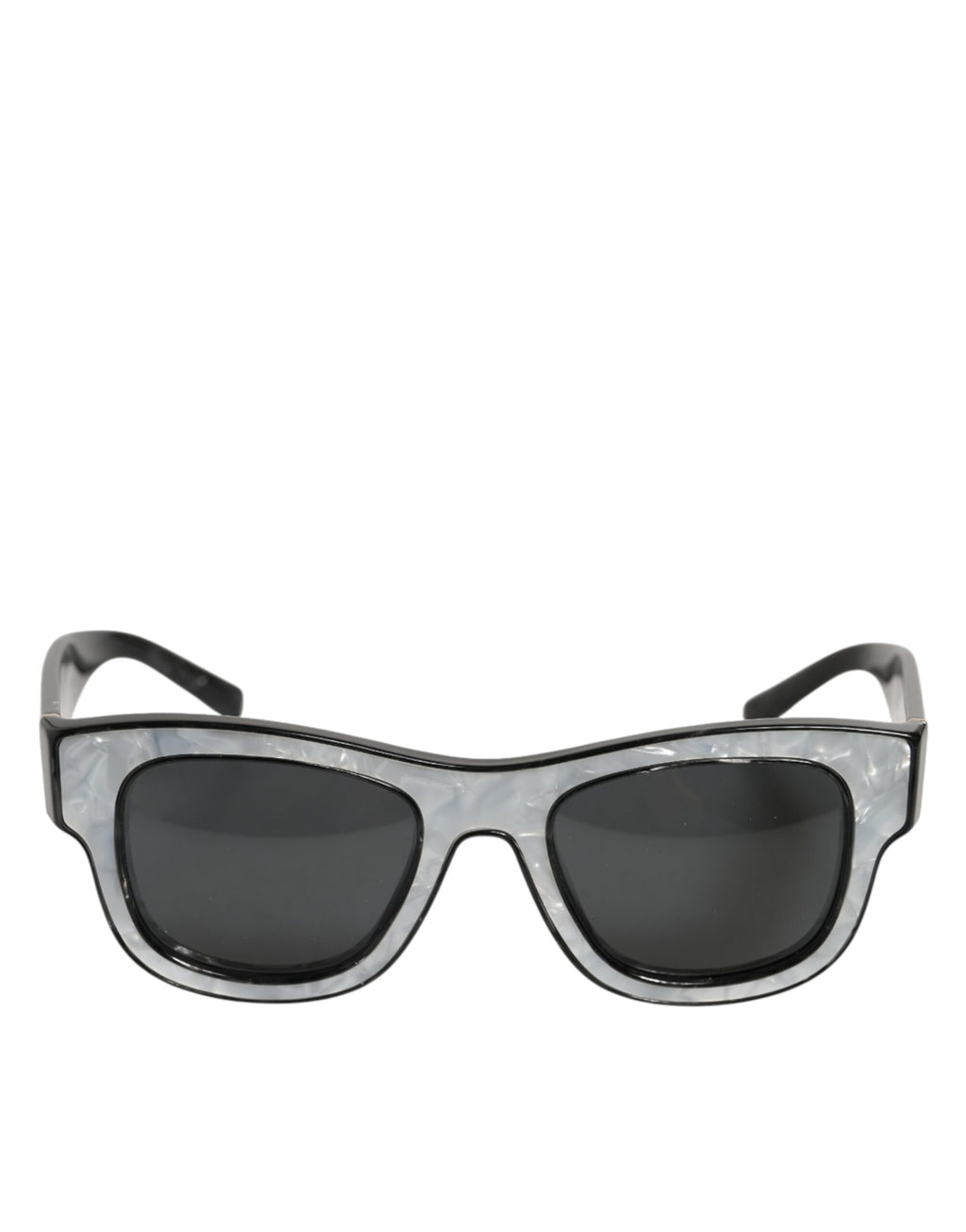 Dolce & Gabbana DG4379F Pearl White Acetate Frame Shades Sunglasses