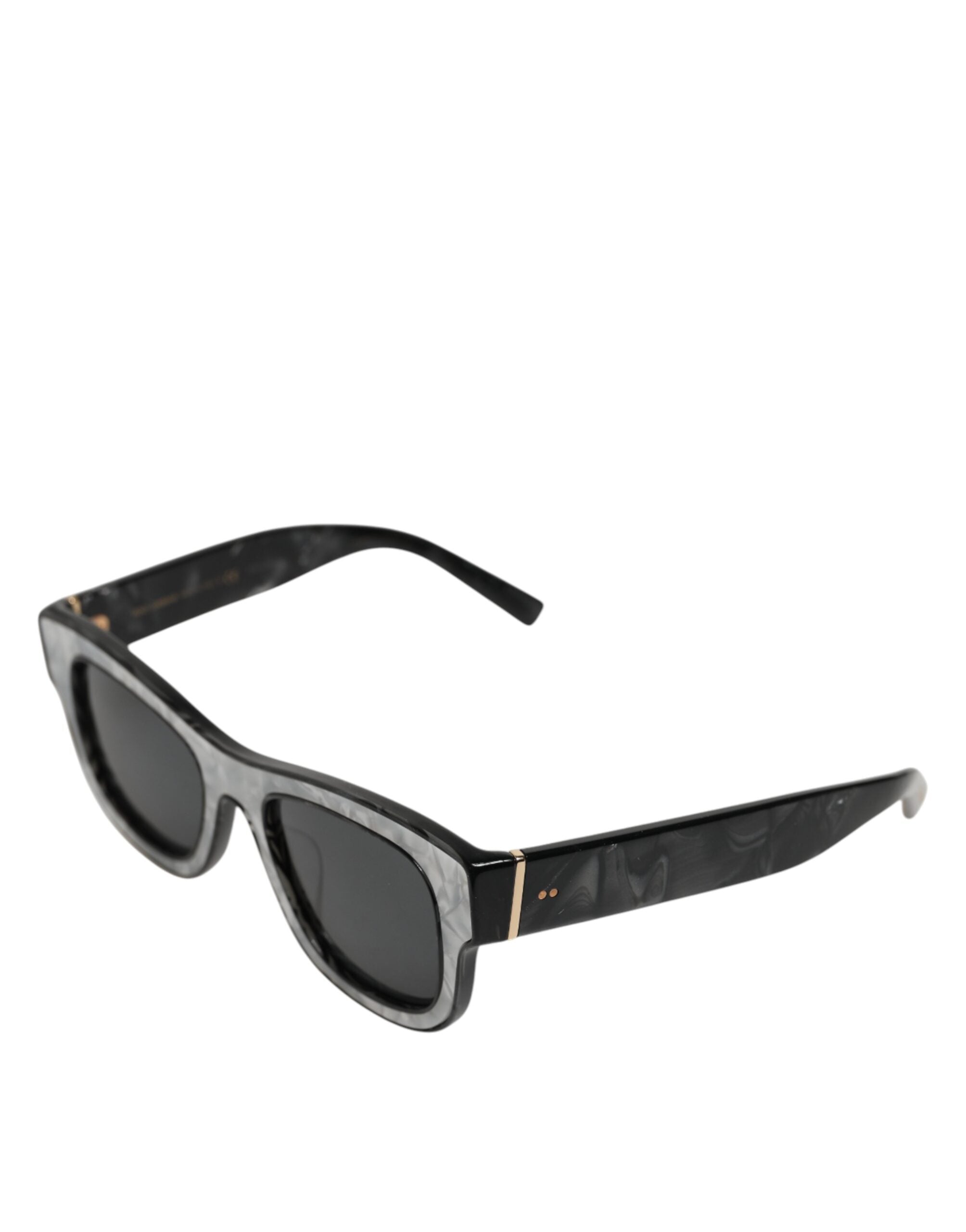 Dolce & Gabbana DG4379F Pearl White Acetate Frame Shades Sunglasses