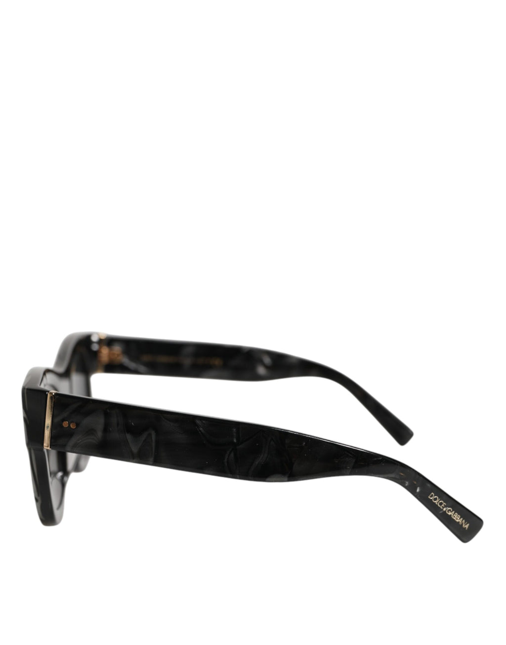Dolce & Gabbana DG4379F Pearl White Acetate Frame Shades Sunglasses
