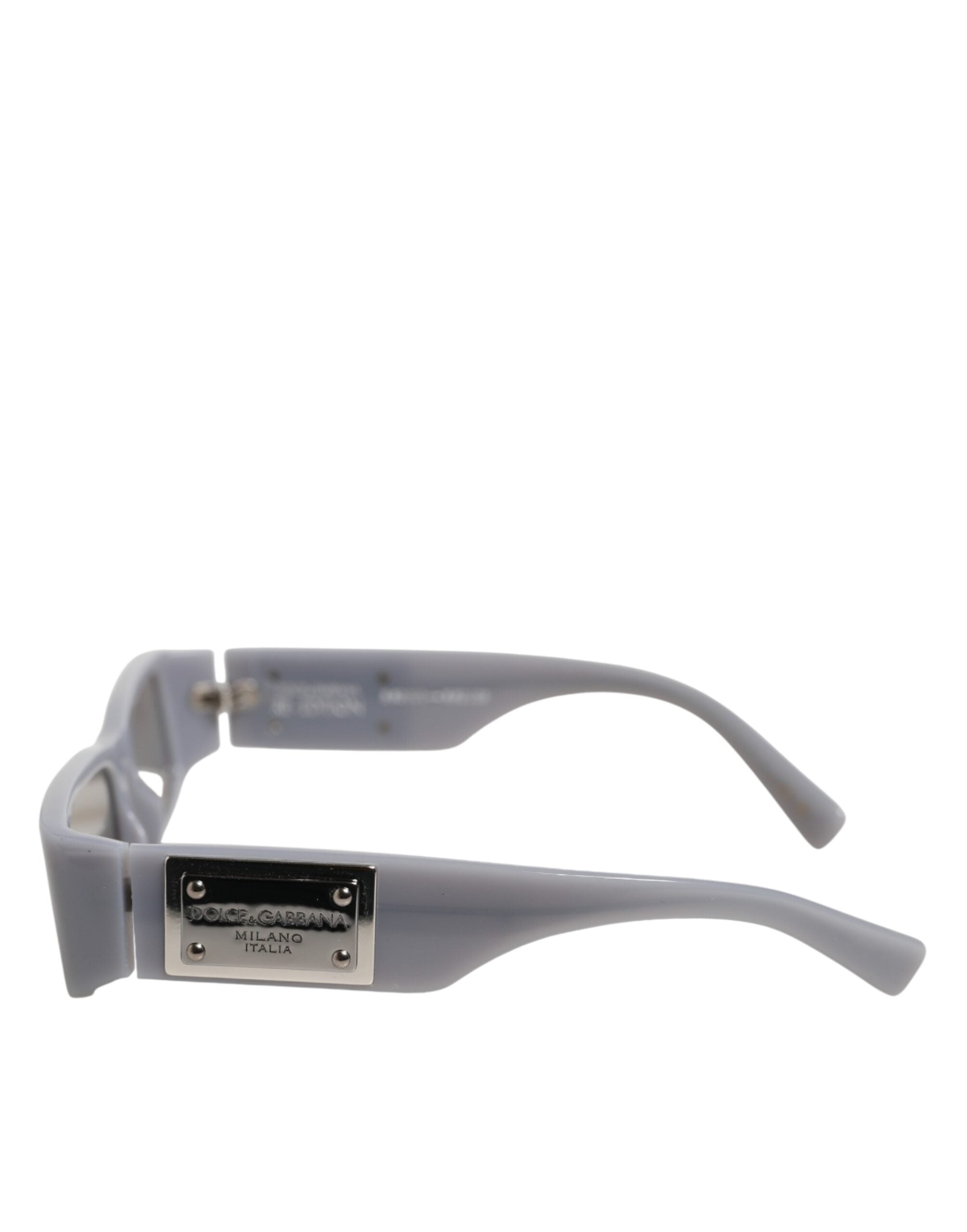 Dolce & Gabbana Light Gray Re-Edition Shades Eyewear Sunglasses