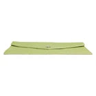 Dolce & Gabbana Green Leather Handbag Clutch Mini Purse Pouch Tablet Case