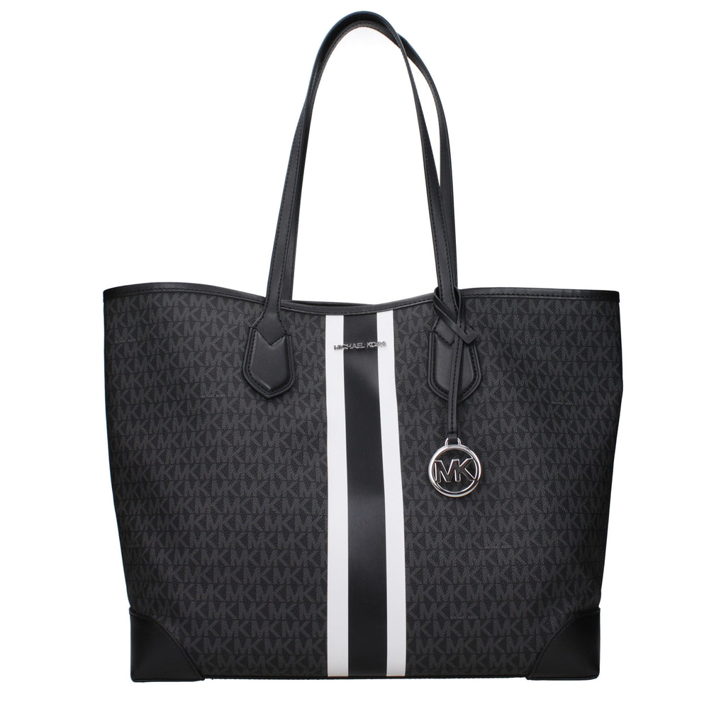 Michael Kors Black Fabric Shoulder Bags