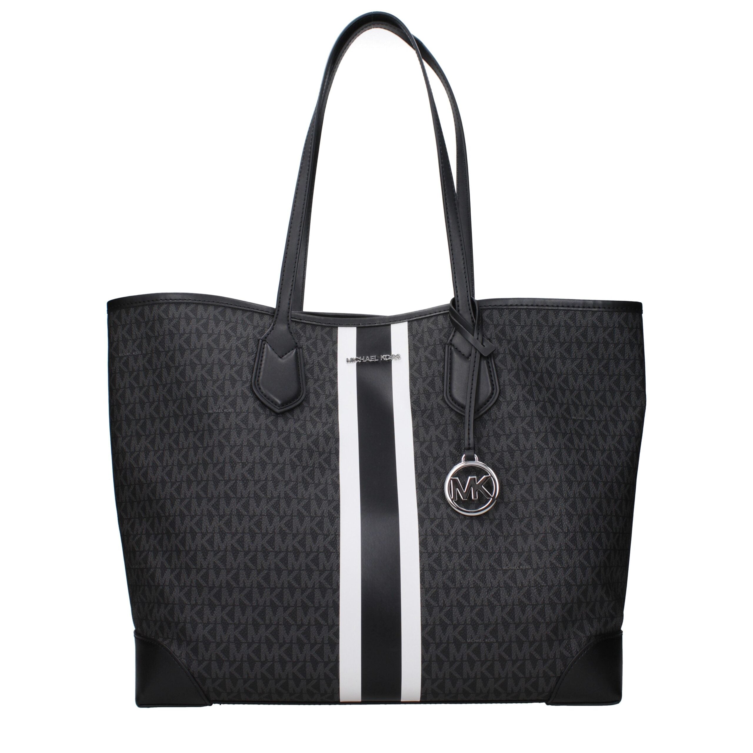 Michael Kors Black Fabric Shoulder Bags