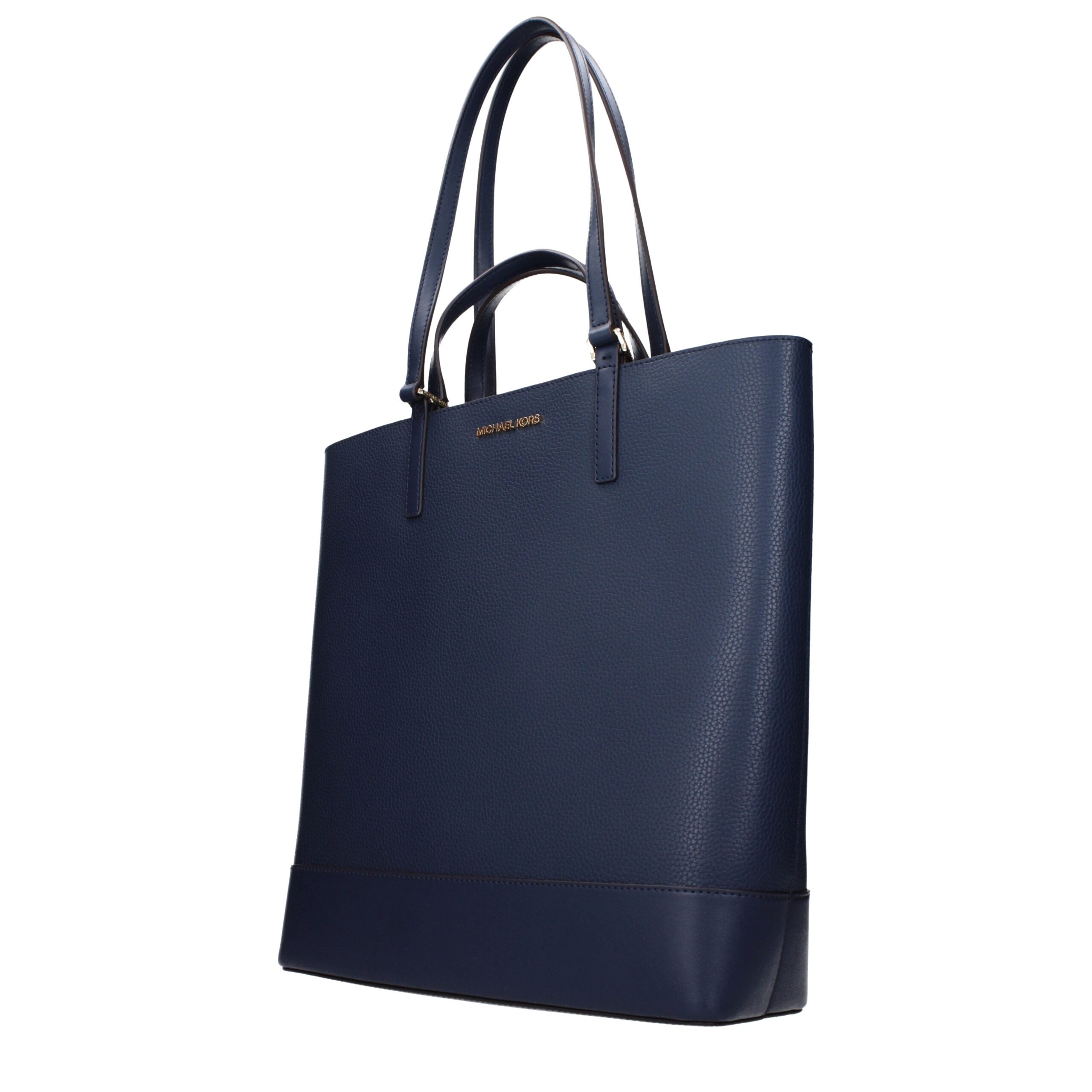 Michael Kors Blue Leather Shoulder Bags