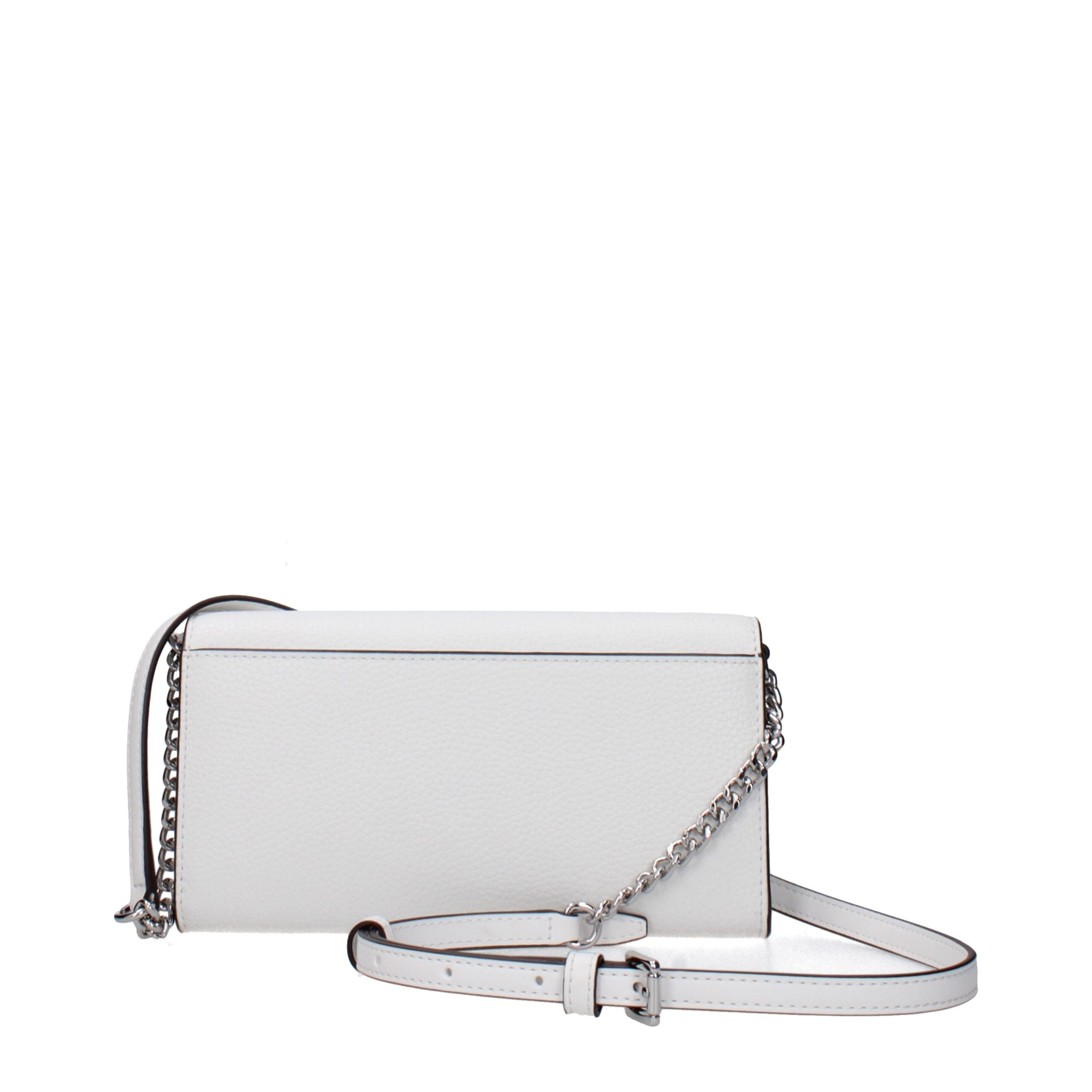 Michael Kors White Leather Clutch Bags