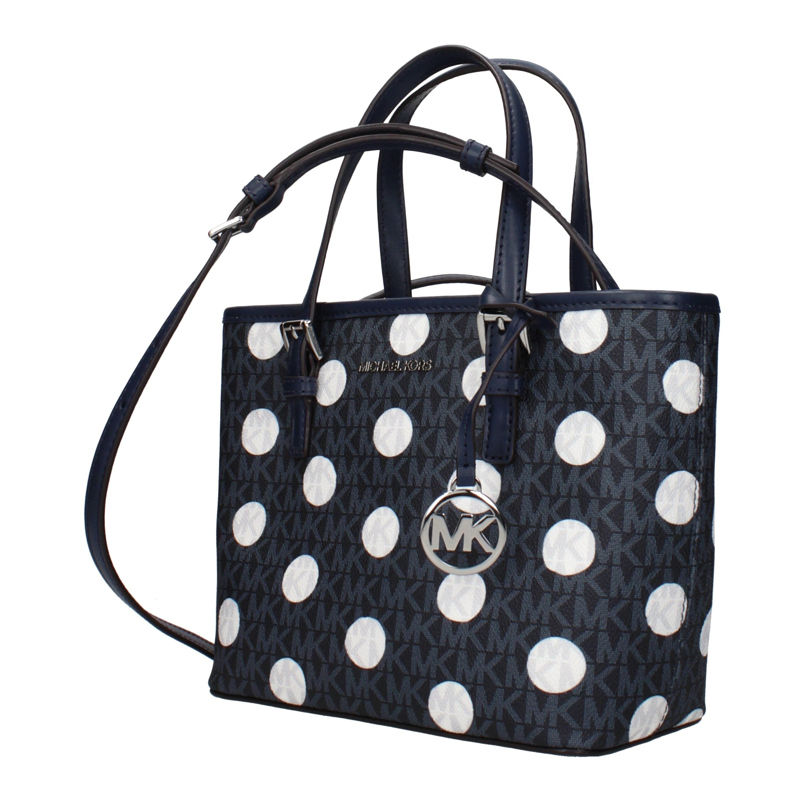 Michael Kors Blue Fabric Handbags