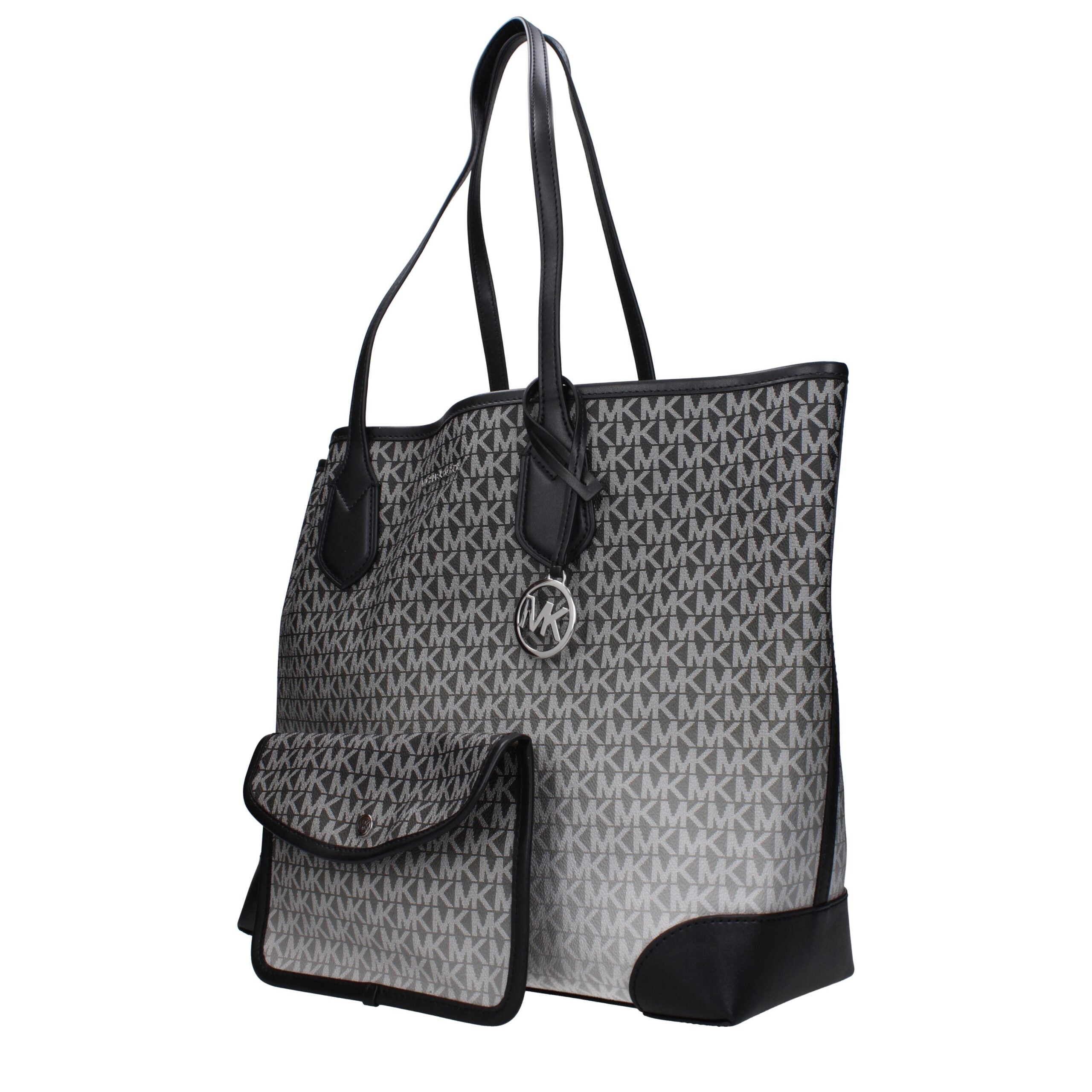 Michael Kors Black Fabric Shoulder Bags