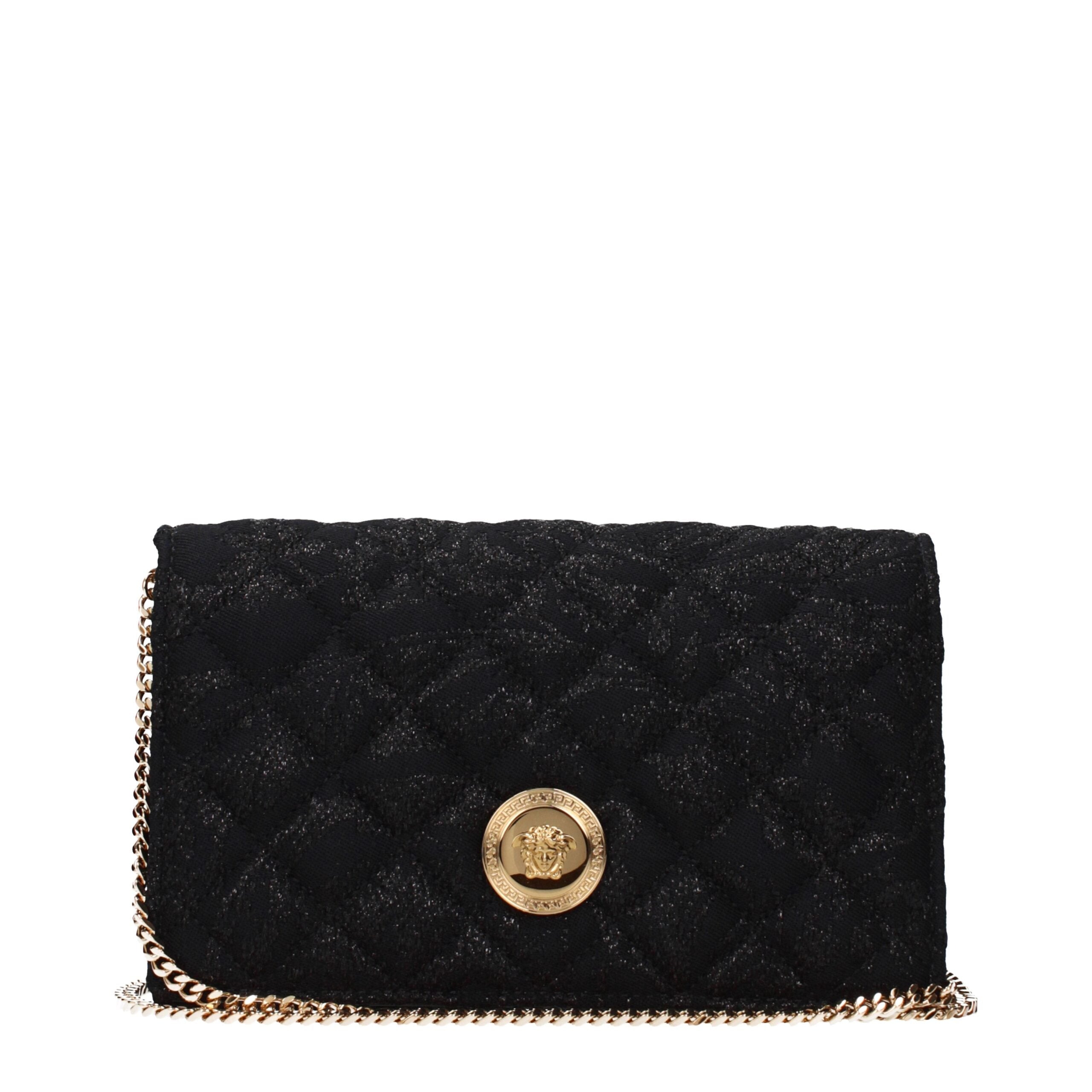 Versace Black  Clutch Bag