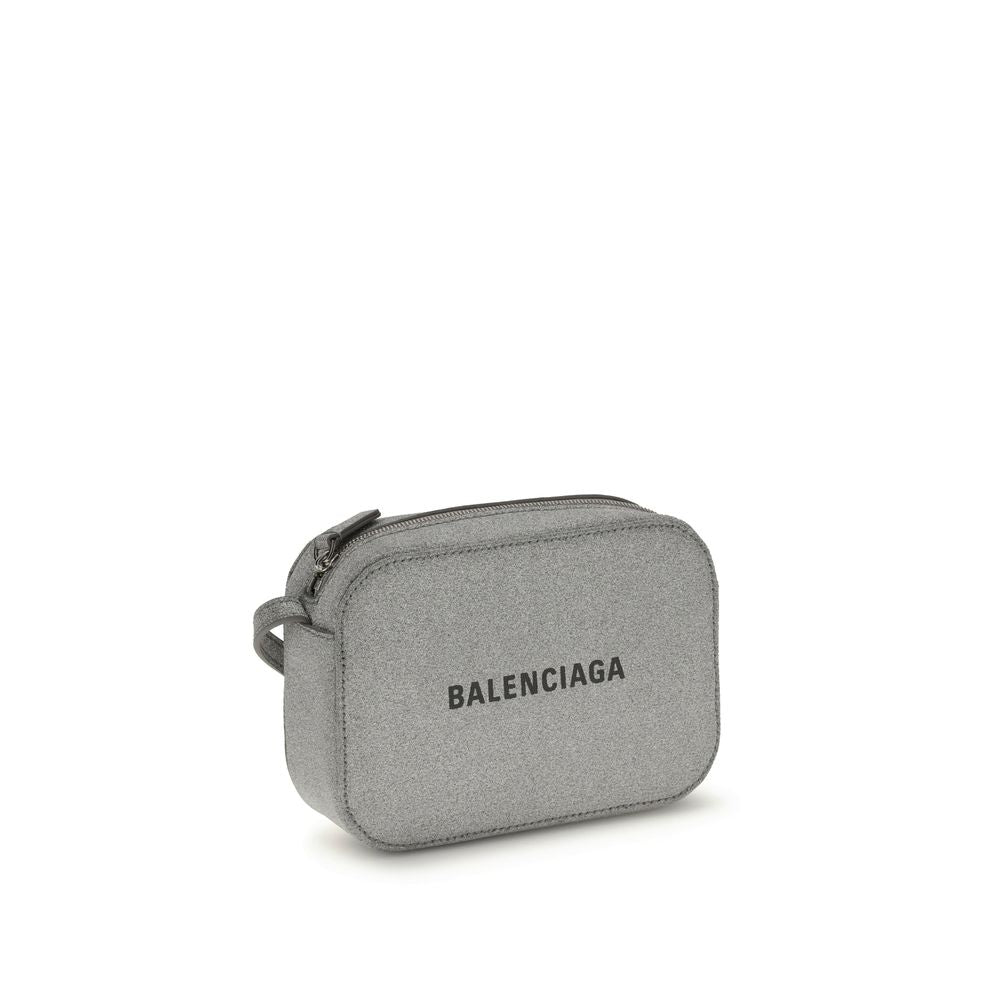 Balenciaga Gray  Leather Bos Taurus Shoulder Bag