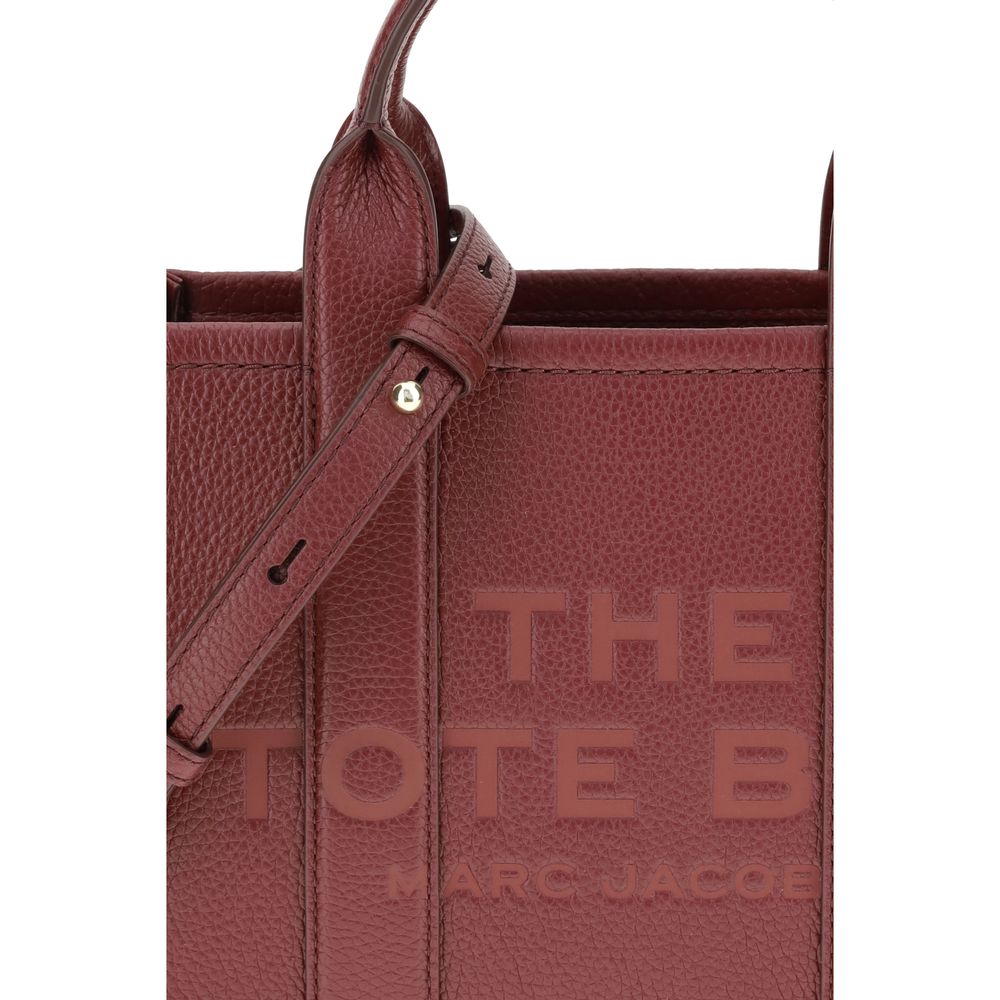 Marc Jacobs Bordeaux  Leather Bos Taurus Handbag