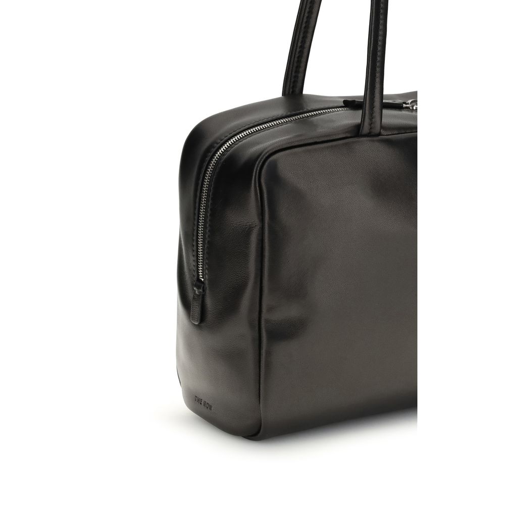 The Row Black  Leather Bos Taurus Shoulder Bag