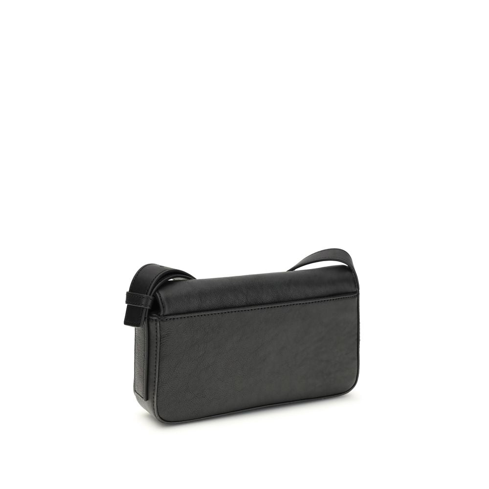 Alexander Wang Black  Leather Bos Taurus Shoulder Bag