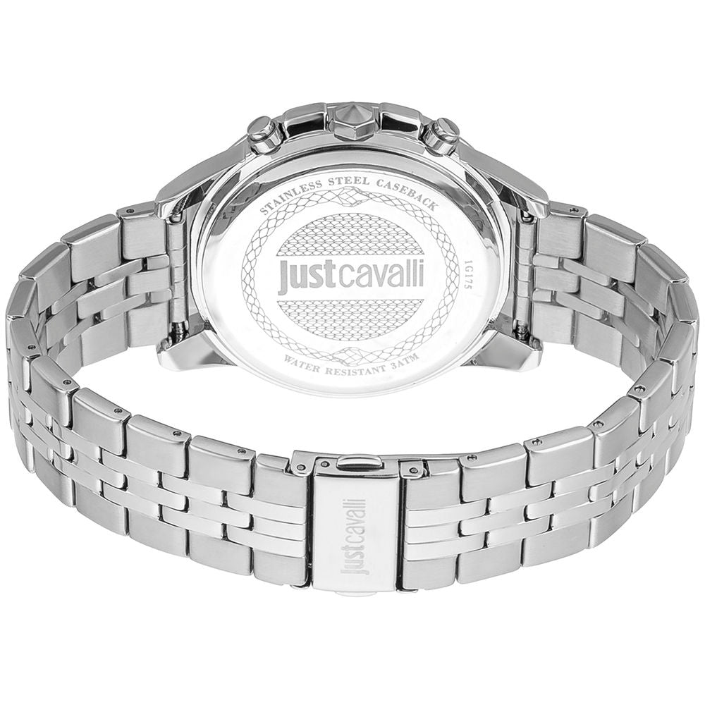Just Cavalli Gray Stainless Steel Bracelet Watch