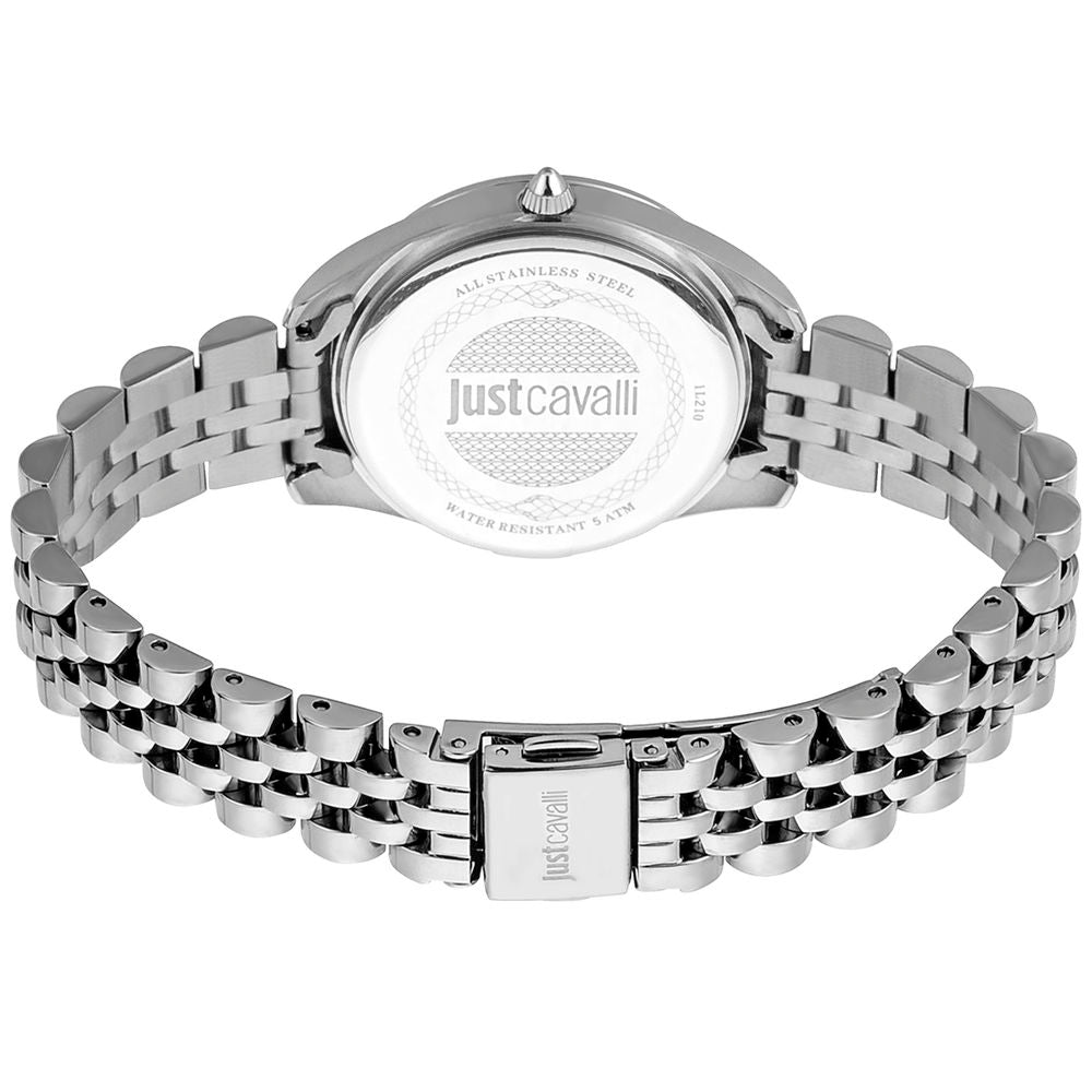 Just Cavalli Gray Stainless Steel Bracelet Watch