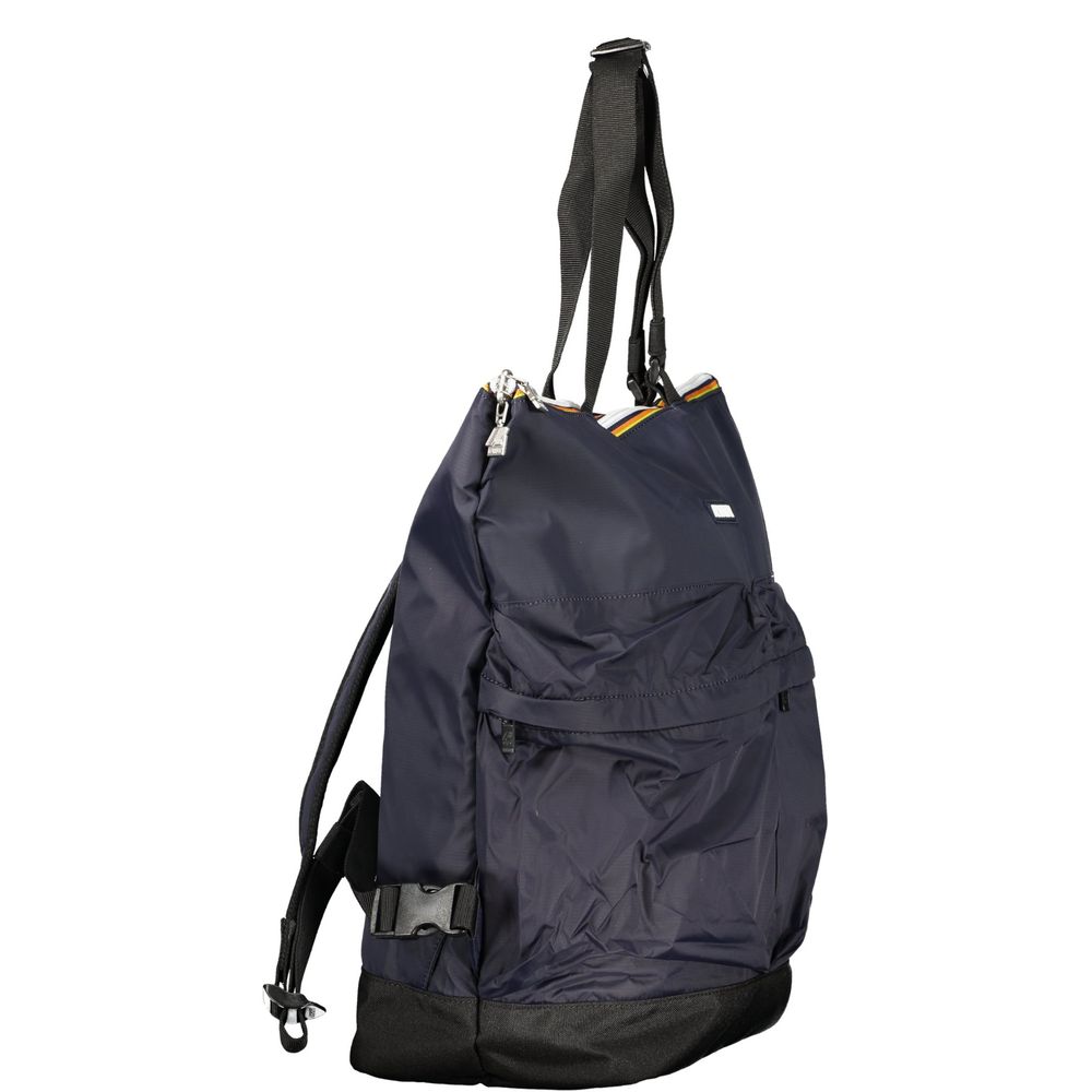 K-WAY Blue Polyamide Backpack