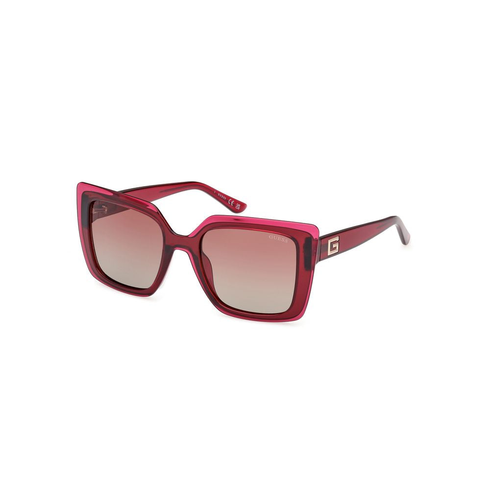Guess Red Resin Sunglasses