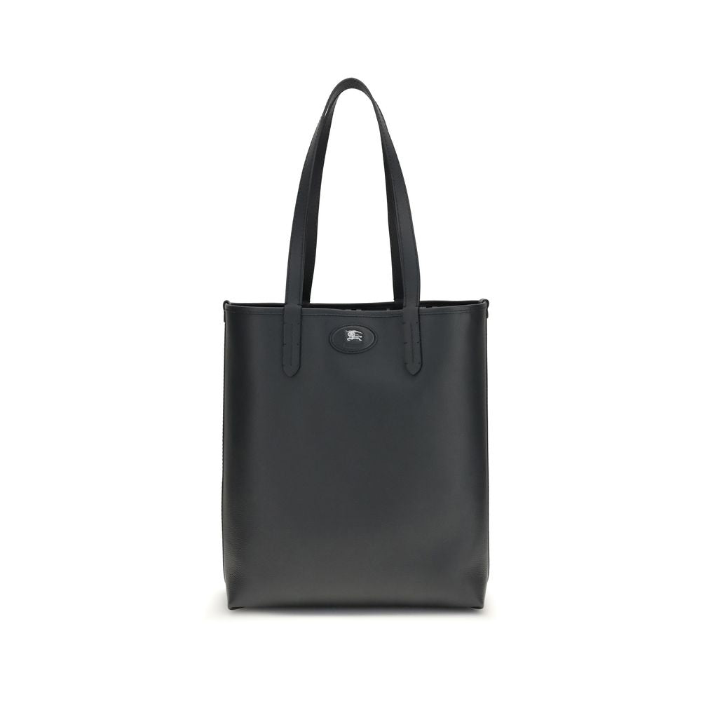 Burberry Black  Leather Bos Taurus Shoulder Bag
