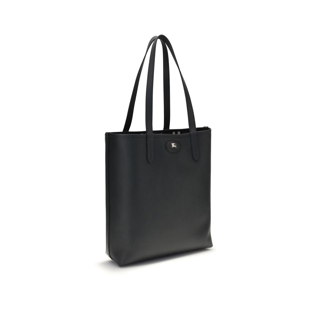 Burberry Black  Leather Bos Taurus Shoulder Bag