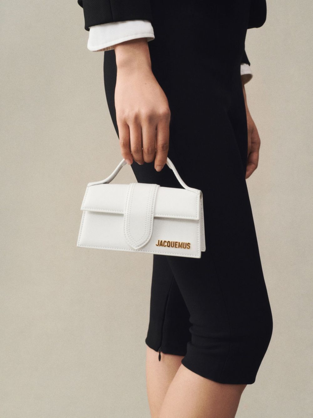 Jacquemus White Le Bambino Small Handbag