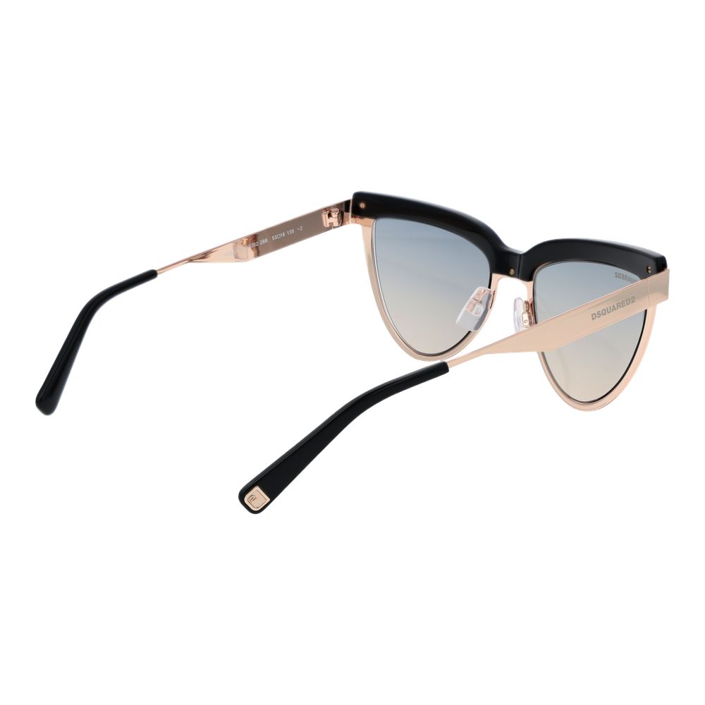 Dsquared² Black Metal Sunglasses