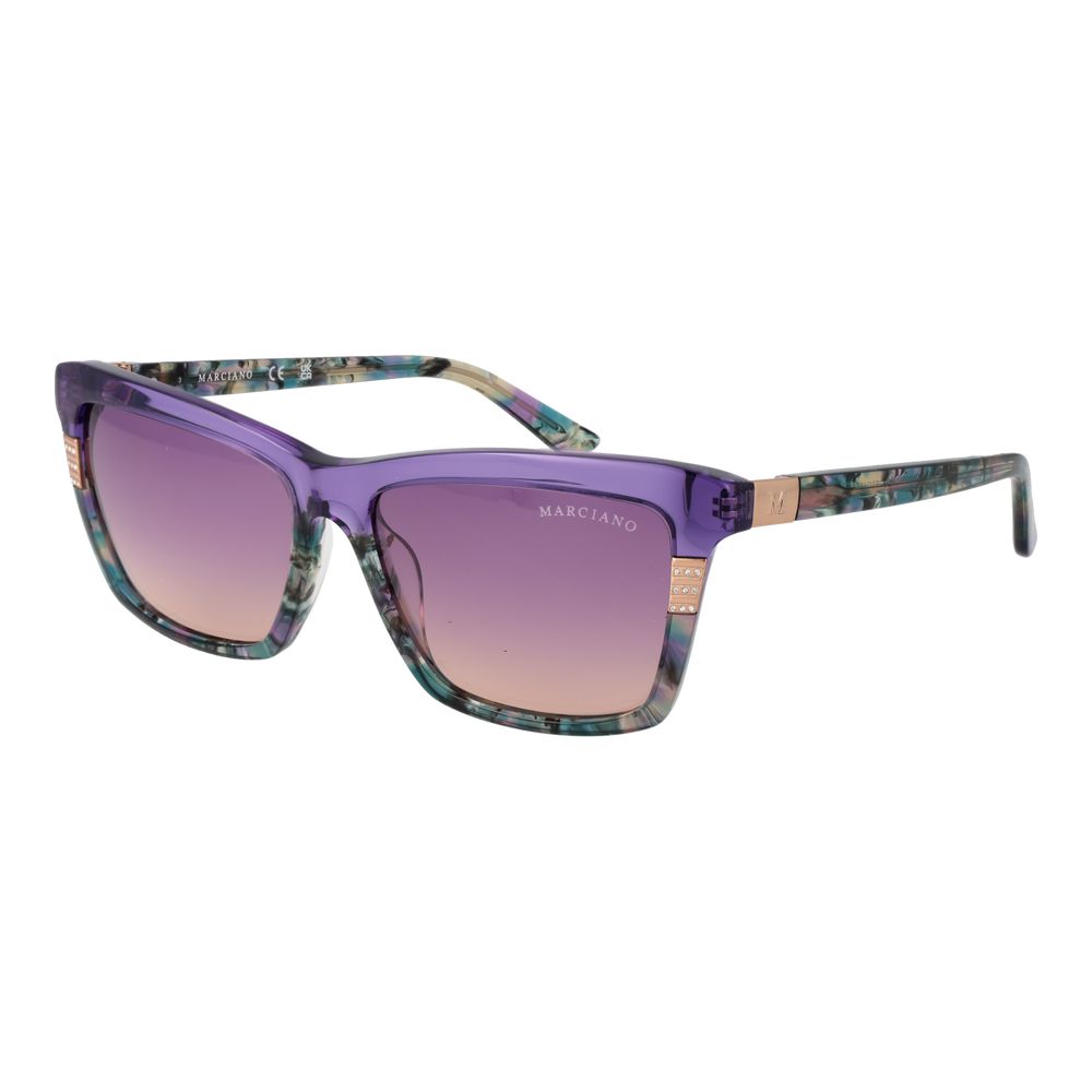 Marciano by Guess Purple Acetate Sunglasses