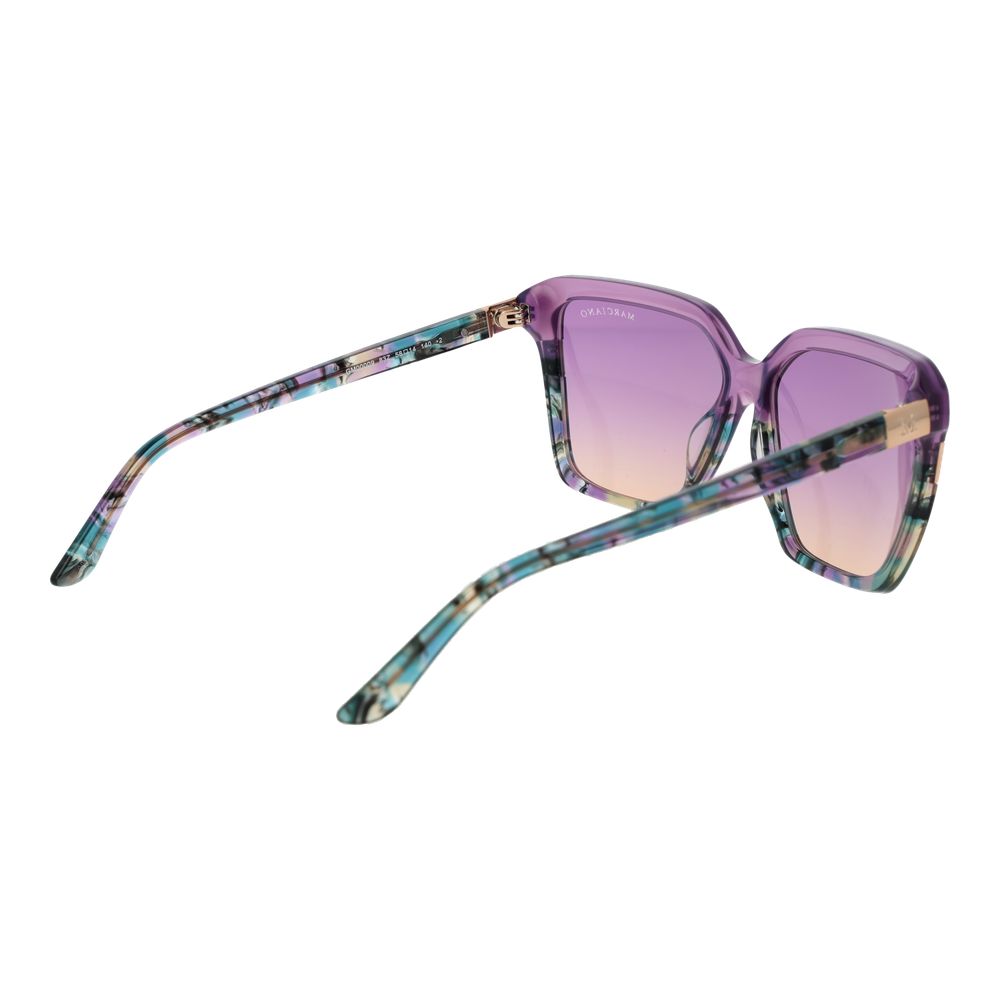 Marciano by Guess Purple Acetate Sunglasses