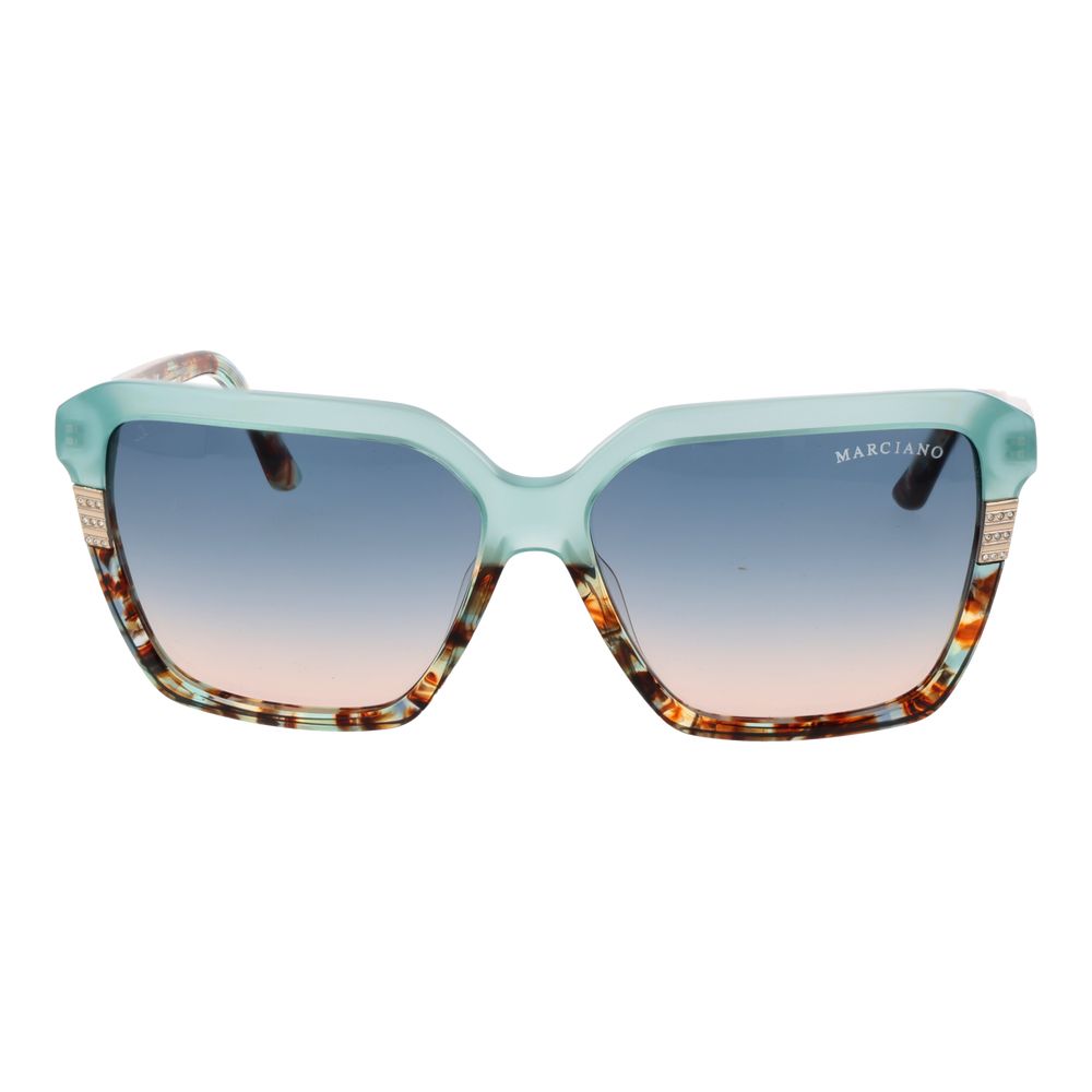 Marciano by Guess Turquoise Acetate Sunglasses