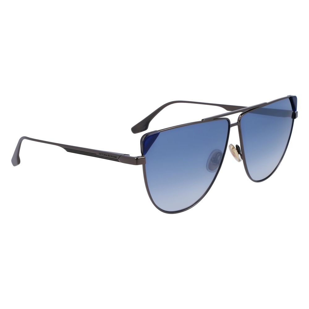 Victoria Beckham Blue Metal Sunglasses