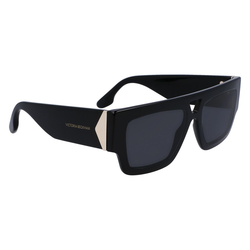 Victoria Beckham Black Acetate Sunglasses