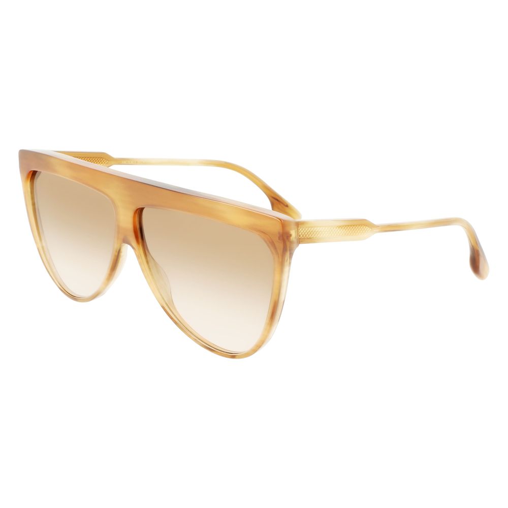 Victoria Beckham Gold Acetate Sunglasses
