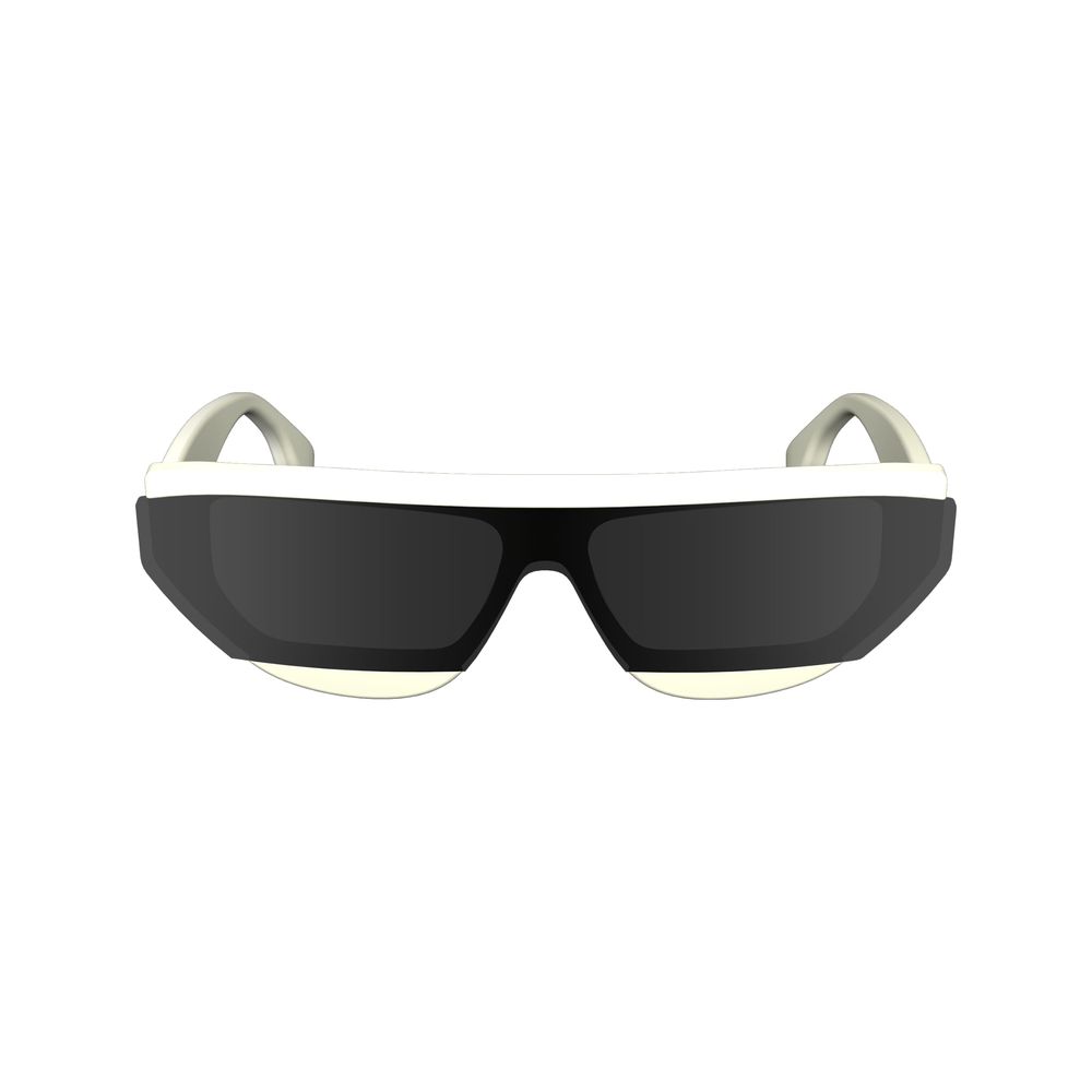 Victoria Beckham White Acetate Sunglasses