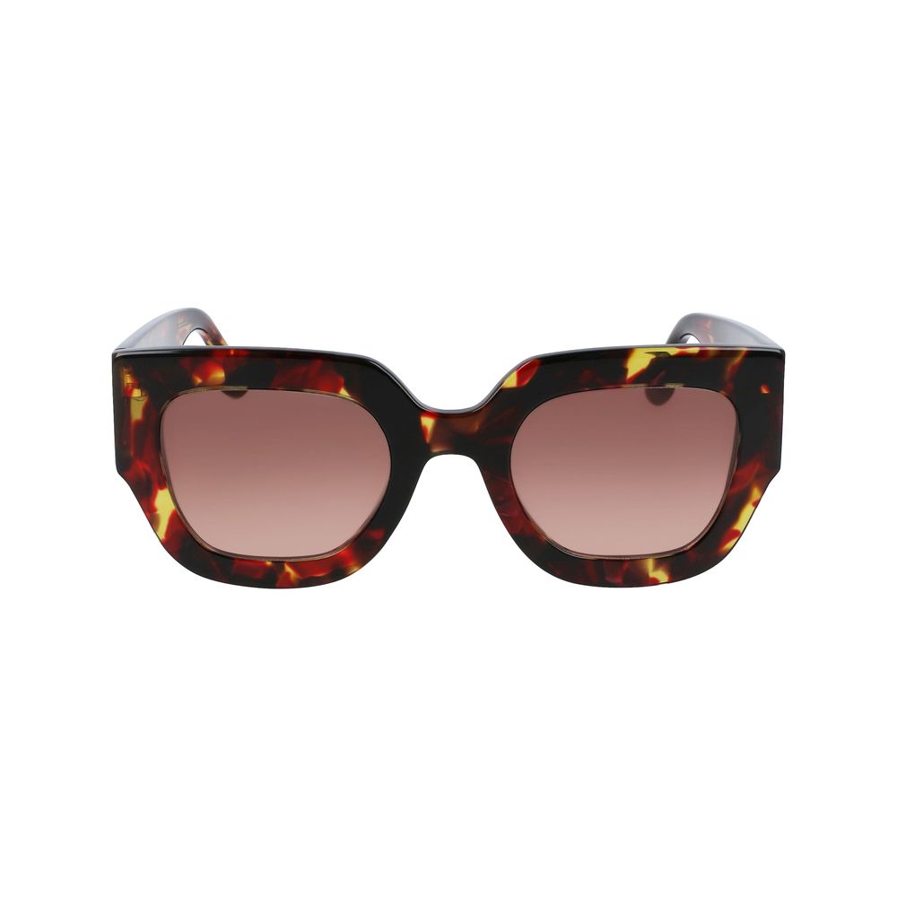 Victoria Beckham Red Acetate Sunglasses