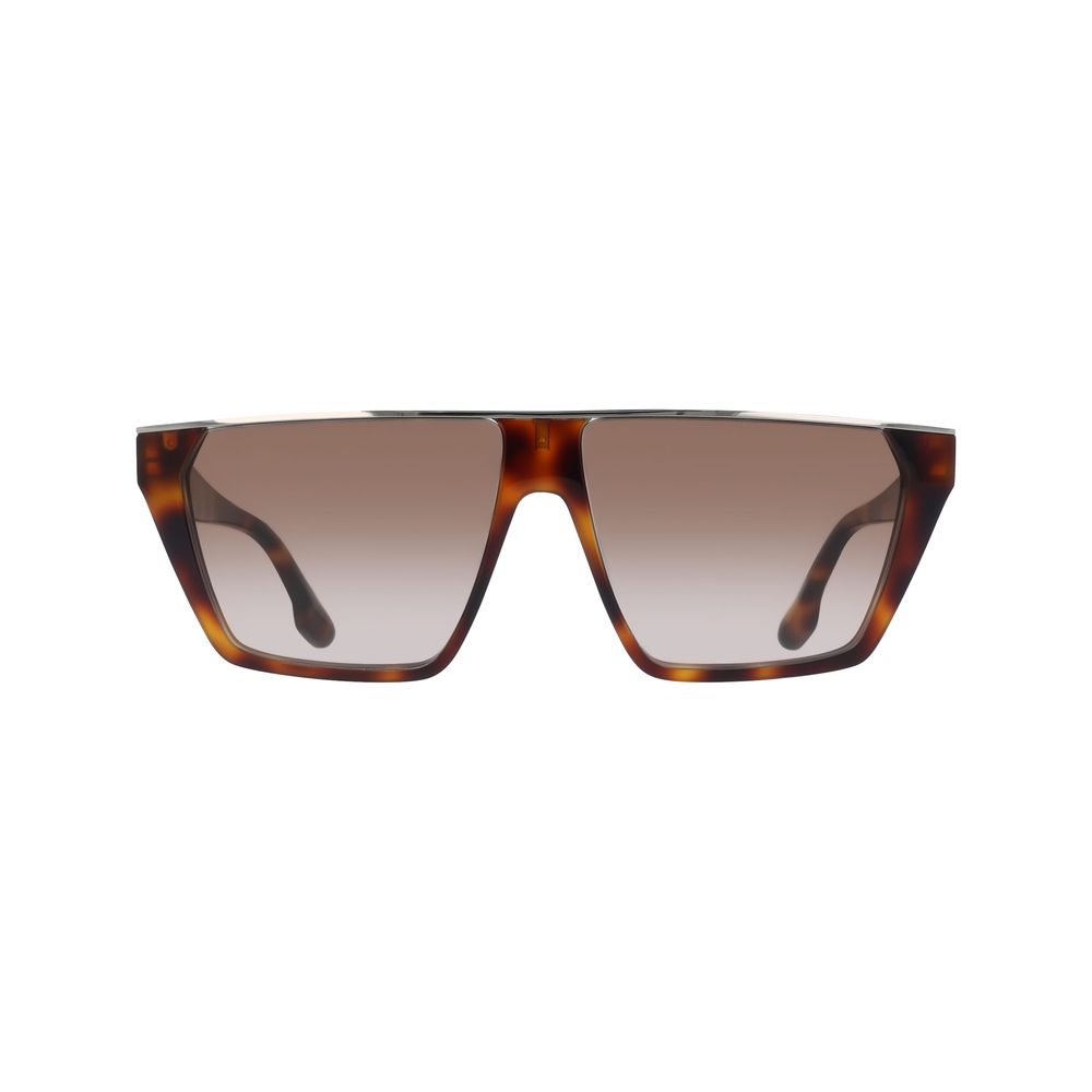 Victoria Beckham Brown Acetate Sunglasses