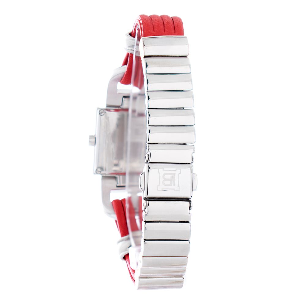Laura Biagiotti Red Leather Dress Watch
