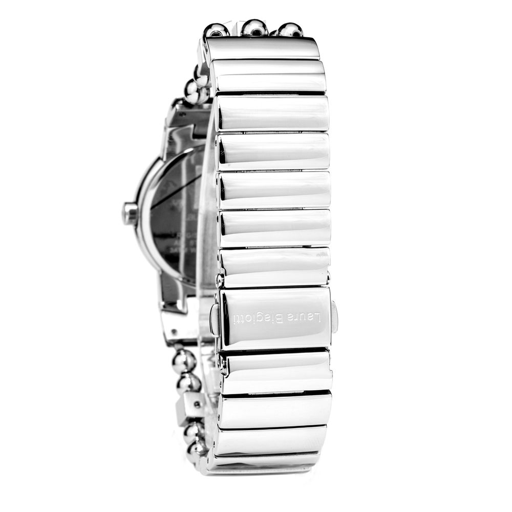 Laura Biagiotti Silver Stainless Steel Bracelet Watch