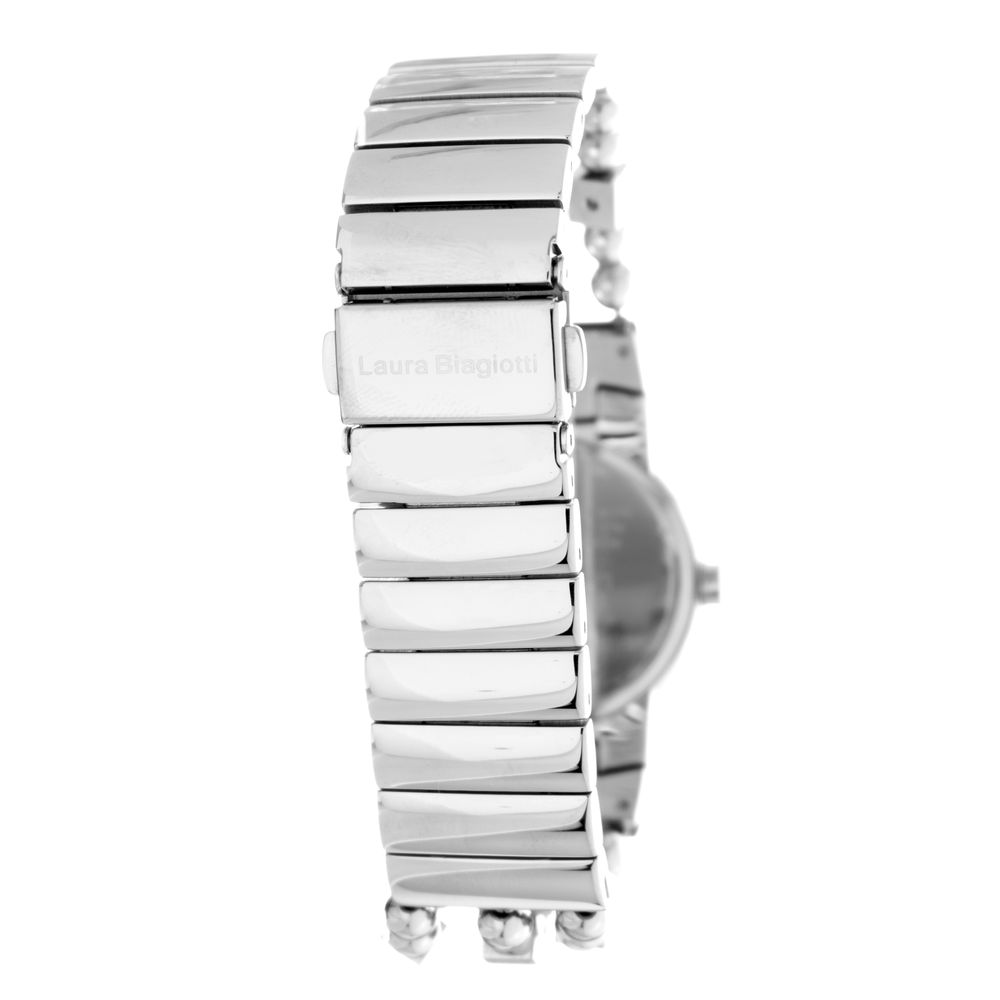 Laura Biagiotti Silver Stainless Steel Dress Watch