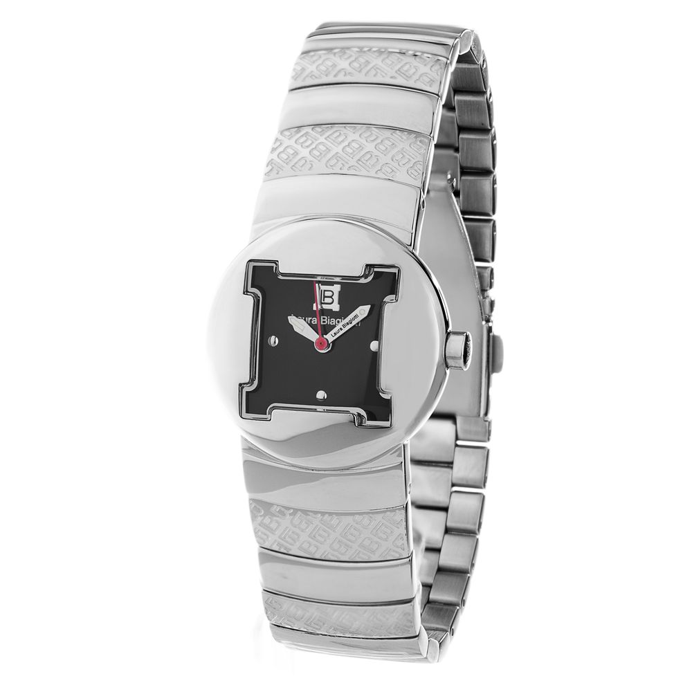 Laura Biagiotti Silver Stainless Steel Dress Watch