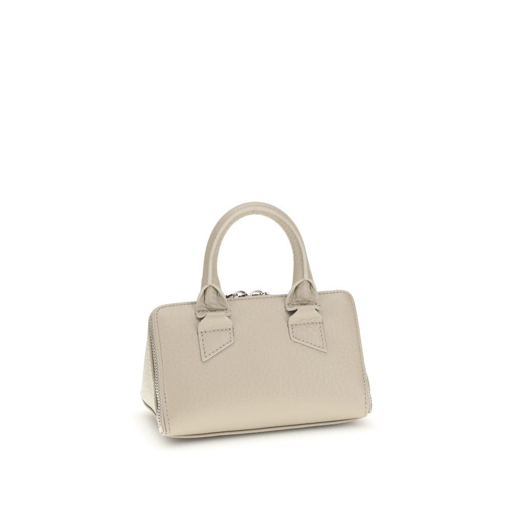 The Attico Beige Calf Leather Bos Taurus Shoulder Bag