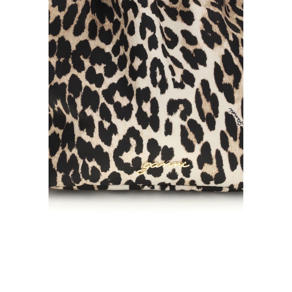 Ganni Multicolor Recycled Polyester Clutch Bag