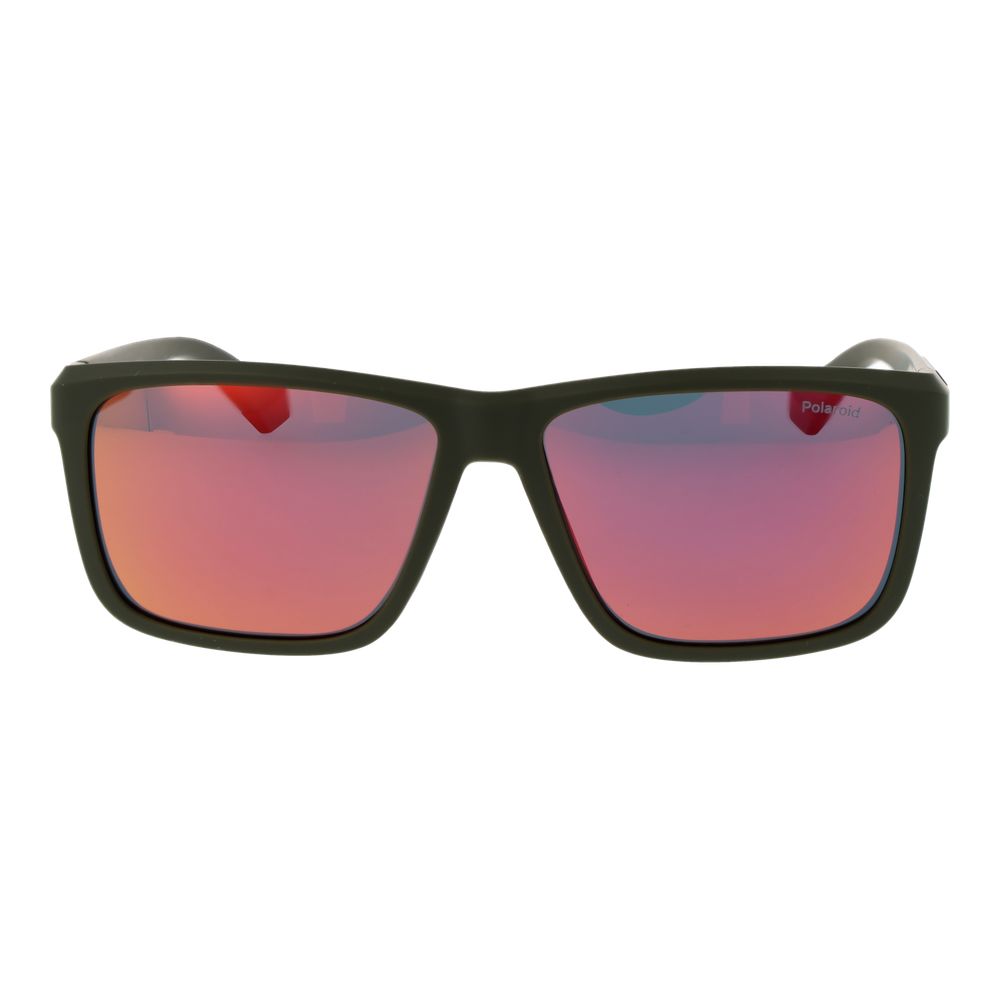 Polaroid Green Polycarbonate Sunglasses