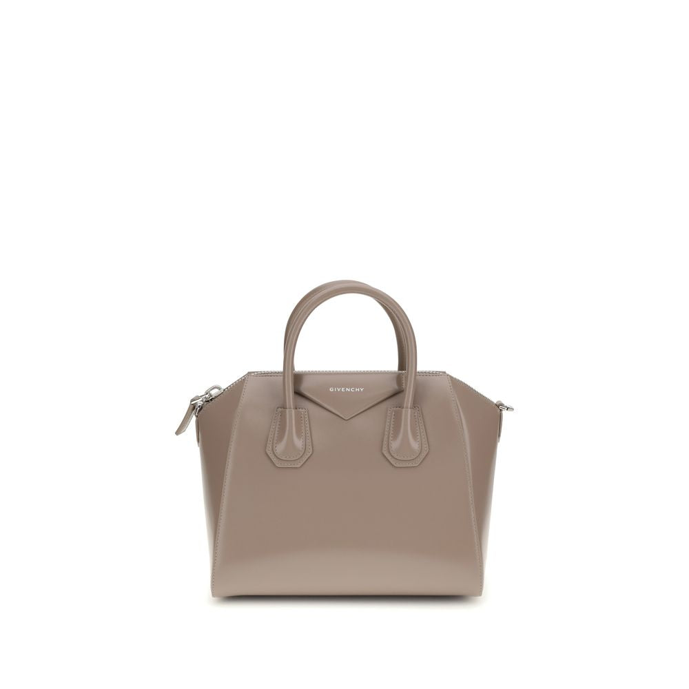 Givenchy Gray  Leather Bos Taurus Shoulder Bag