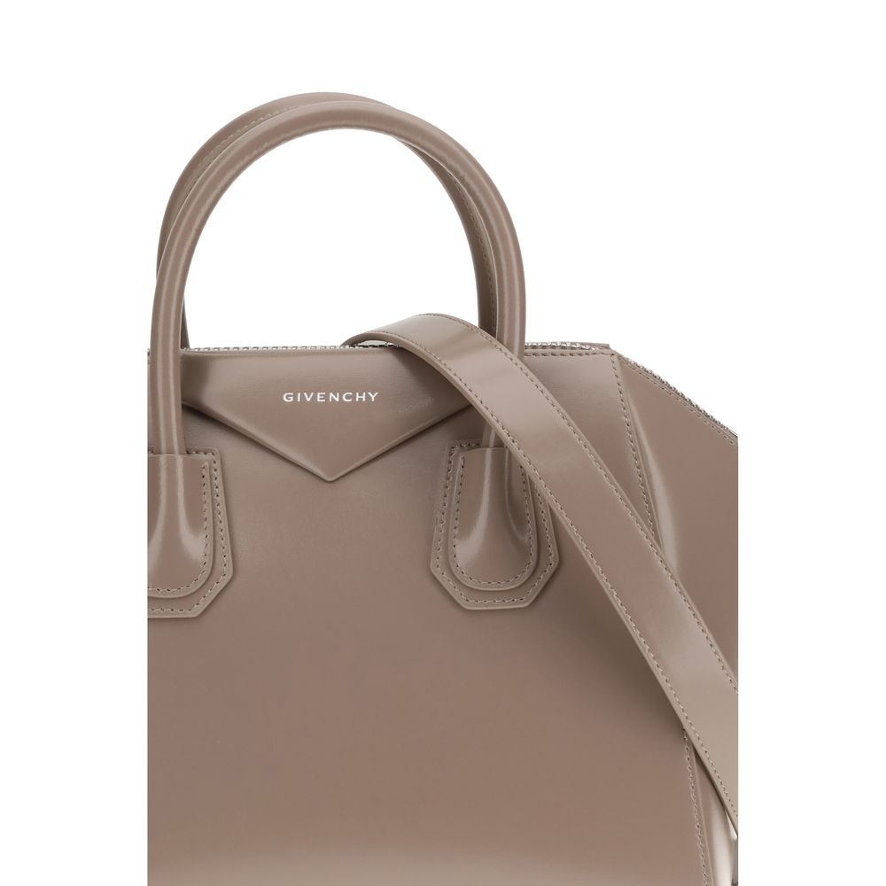 Givenchy Gray  Leather Bos Taurus Shoulder Bag